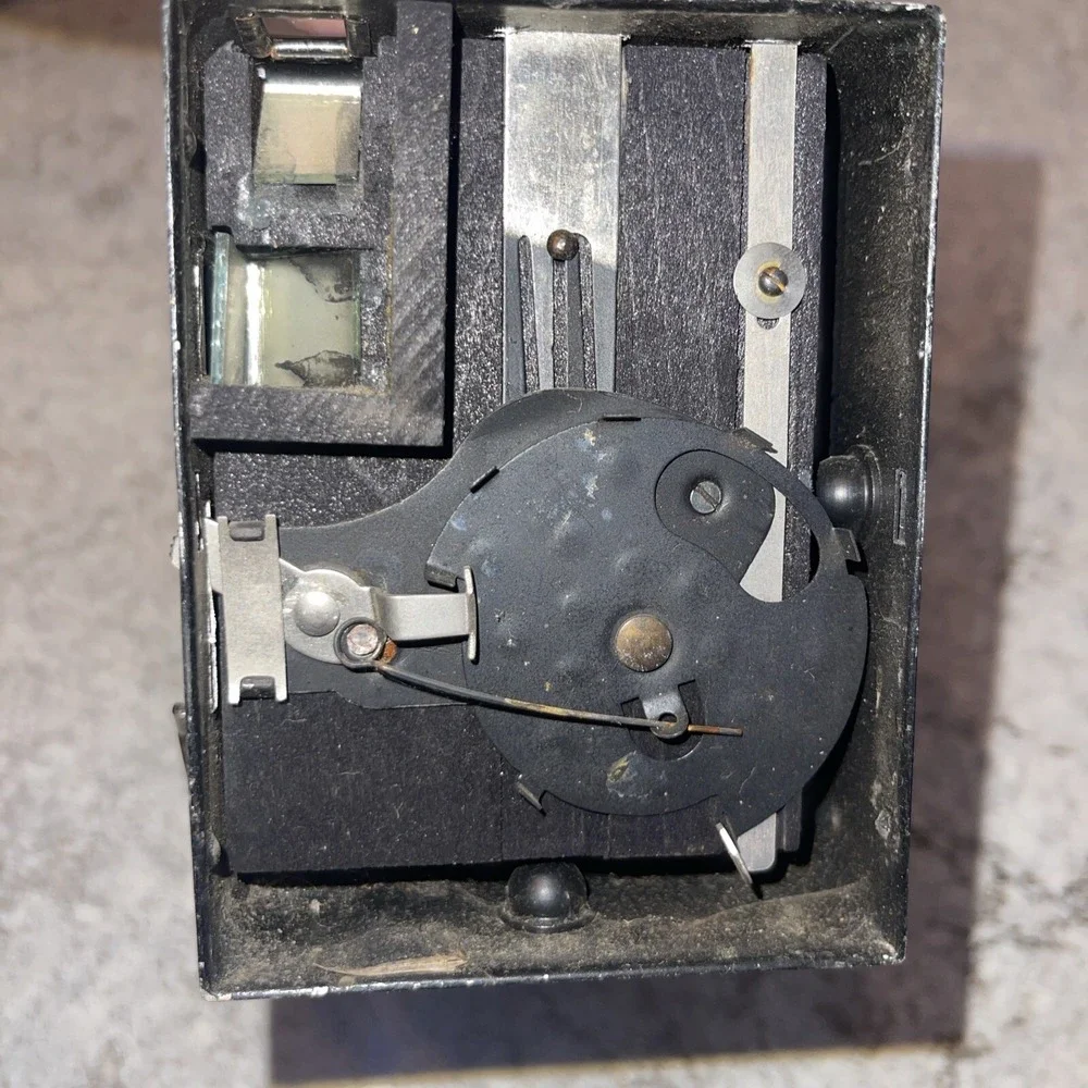 Vintage Parts Only Eastman Kodak Brownie No 2 Camera Box Film 120 Black As Is
